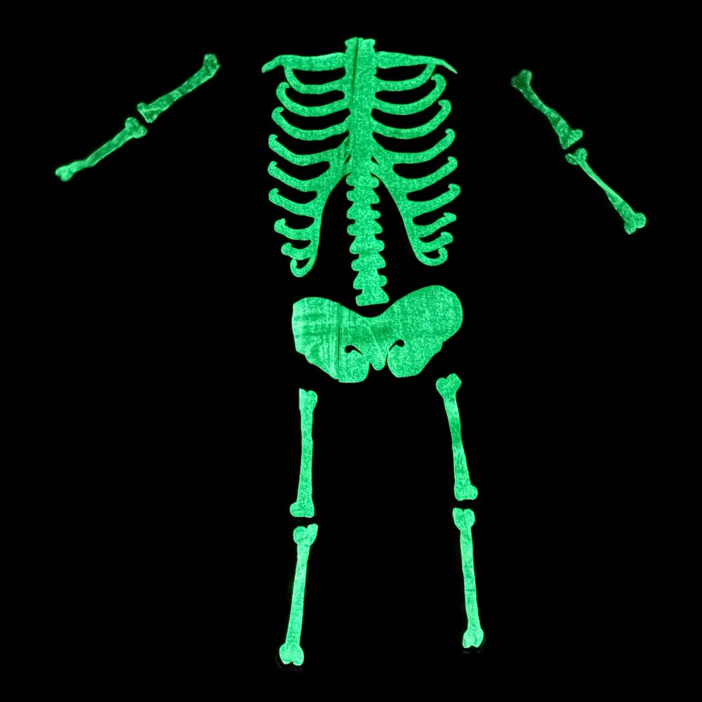Halloween Infant All In One Sleeper 18 Months Glow In The Dark - Picture 8 of 8